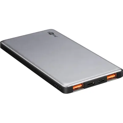 Akupank USB QC3.0 5000mAh 3A metall USB A*2/C/microB