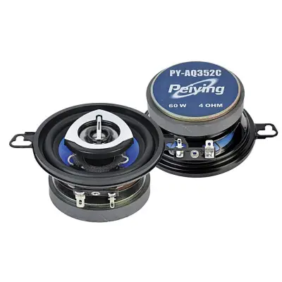 Auto kõlarid 3.5" 2-riba 60W paar, Peiying Basic