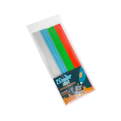 Start 3Doodler 3D pliiatsi täiteplastik 24tk/pk "Tumedad toonid"