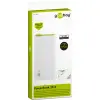 Akupank 3xUSB 20000mAh LiPo aku 5V 4.5A õhuke, valge