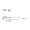 Kolvi otsik B1-3 3,8mm 25W, 30W, 40W kolvile 3mm 45deg LL