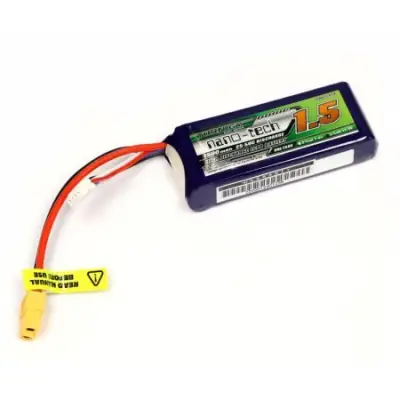 Battery Turnigy nano-tech Li-Po 1500mAh 3S 25-50C