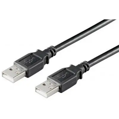 USB-A to USB-A 2.0 cable 1.8m black