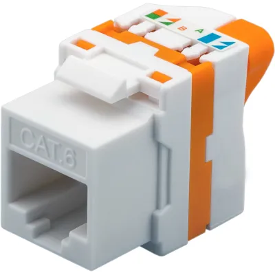 RJ45 CAT6 pesa kaablile, lihtne kiirühendus, varjestamata