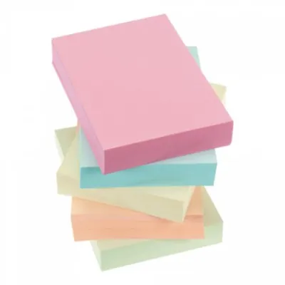 Koopiapaber pastelne kollane 160g A4 50-lehte