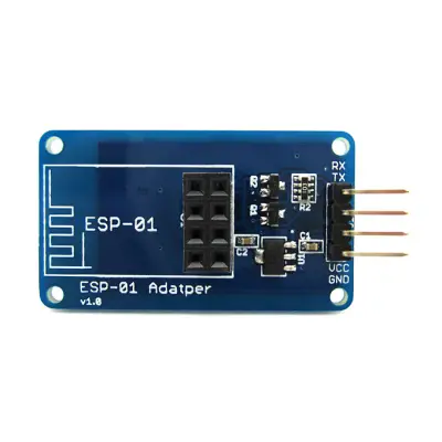Adapterplaat ESP-01 moodulile 3.3V regulaator