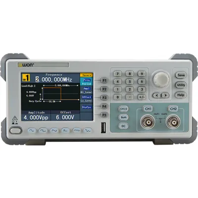 Signaaligeneraator 2ch 1uHz-25MHz LCD AM FM PM FSK SWE