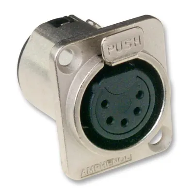 5-pin XLR pesa paneelile AC5FDZ