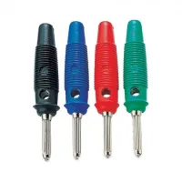 4mm banaani pistik kruviga Hirschmann Roheline 930726104