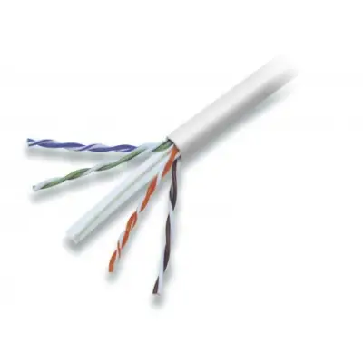 Витая пара 4*2*0.5 UTP cat6 медь, неэкранированный, Белый