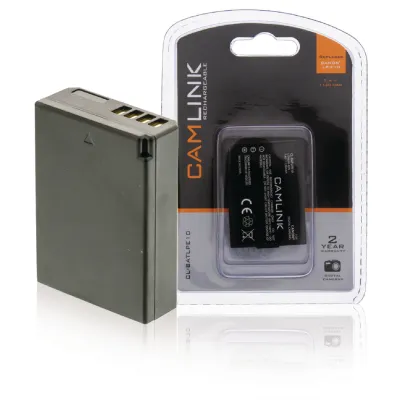 Rechargeable Lithium-Ion Camera Battery 7.4 V 1120 mAh