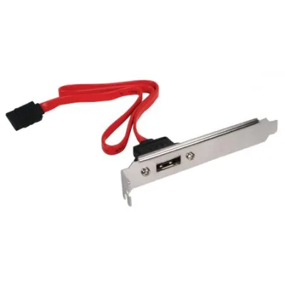 eSata port to back panel for desktop computer
