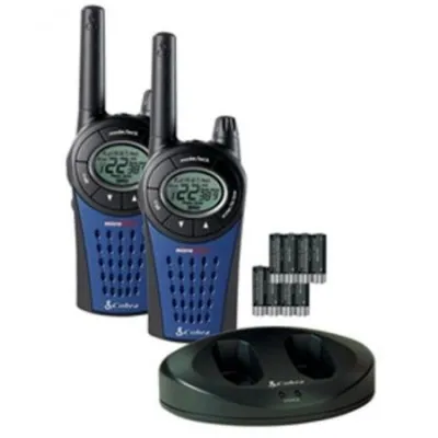 Raadiojaamad Cobra MT975 paar akud+laadija
