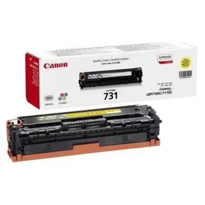 Tooner 731 yellow Canon printerile