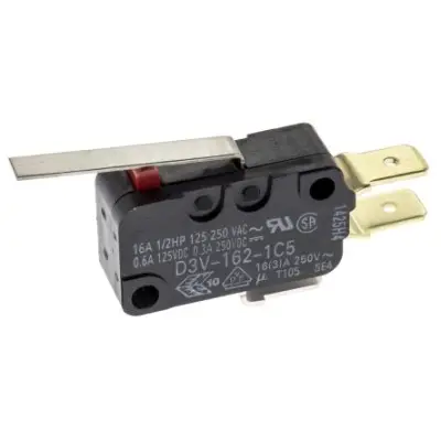 Микровыключатель концевик 27mm 250VAC 16A SPDT ON-(ON) Omron
