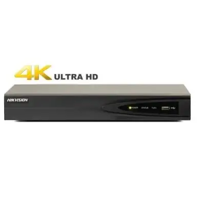 NVR salvesti 4-kanalit H.264/265 VGA HDMI 4K POE Hikvision