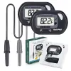 Termomeeter iminapaga, must -50...+70deg, 1xLR44