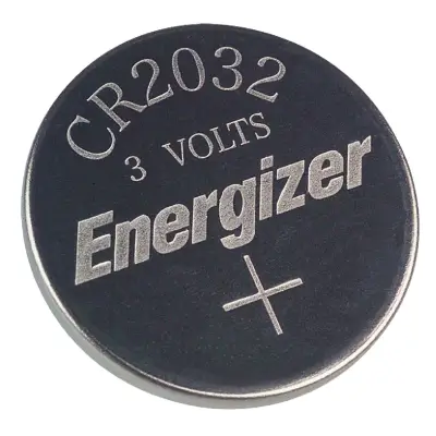 Lithium Button Cell Battery CR2032 | 3 V DC | 235 mAh | 4-Blister | Silver