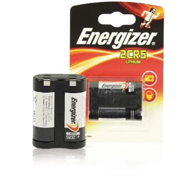 Lithium Battery 2CR5 | 6 V DC | 1500 mAh | 1-Blister | Black / Silver