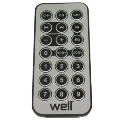Pult Chrome 03 ja Well 10 transmitteritele, hõbe/must