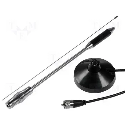 Antenna  farun jba 230  cb  0.65m  1.5dbi  magnet  base dia