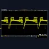4 kanaliga ostsilloskoop 7" TFT 800*480pix 70MHz 1GS/s 8bit