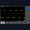 4 kanaliga ostsilloskoop 7" TFT 800*480pix 70MHz 1GS/s 8bit