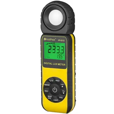 Lux-meeter 0.1-400000 Lux, eraldus 1Lux, 2%