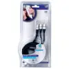 3.5mm pistik - 2*RCA pistik 2.5m HQS-S