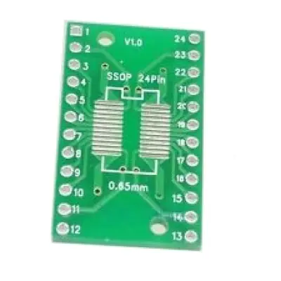 Mikroskeemi adapter SOP24, SOIC24 - DIP24