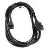 Micro-USB - Micro-USB extension cable 1.2m black