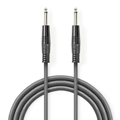 6.3mm stereo pistik-6.3mm stereo pistik 3m kaabel Hall