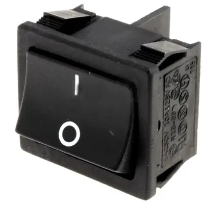 Klahvlüliti 2*ON-OFF 250V 6A must R13-33A-02-BB-2D