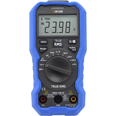 Multimeeter 5999 ACV/DCV/ACA/DCA/R/C/f/t logger BT4.0