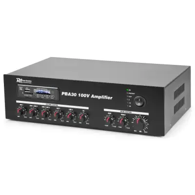 Amplifier 2x microphone input 30W USB/MP3/BT