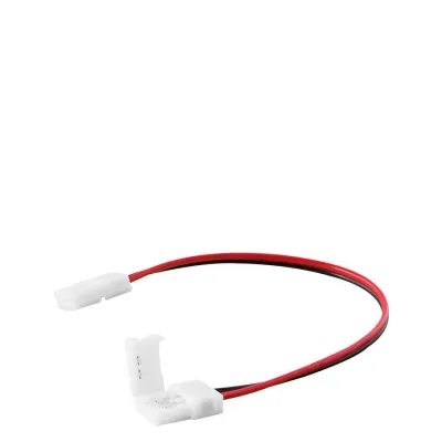 8mm ühevärvilise LED riba jätk 15cm juhtmega