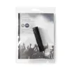 XLR3 pistik-6.3mm stereo pesa, must Nedis