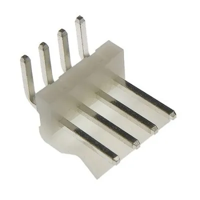 4-pin 3.96mm pistik plaati nurk