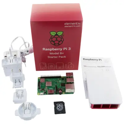 RASPBERRY-PI - RPI3-MODBP-STARTER - RASPBERRY PI 3 MODEL B+