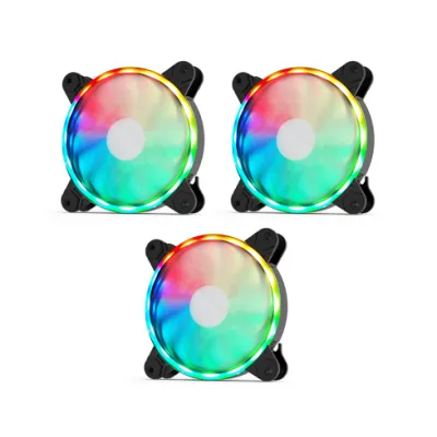 Arvuti ARGB ledidega 120x25mm ventilaatorid 3tk+kontroller