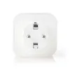 Schuko seina lülitusmoodul 10A WiFi Nedis SmartLife
