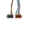 Autoraadio juhe ISO-KENWOOD 16pin