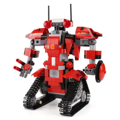 Ehitusklotsidest robot 395-osa, pult ja App 2xAAA ei kuulu k
