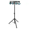 Statiiv 1.8m 4- efektiga DMX, 4xPAR 4*20W RGB