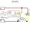 Digitaalne volt- ja ampermeeter 0-100V 100A sininine/punane