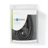 1*RCA-1*RCA 10m kaabel kullatud  Alumiinium Premium 6mm Hall
