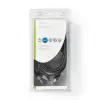 3.5mm pistik-2*RCA pistikud 2.5m premium, 2*4mm Tumehall