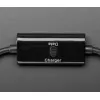 USB-A - USB-A 2.0 pikenduskaabel 0.24m must