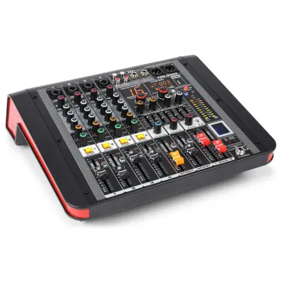 Mikserpult 2x200W võimendiga 4-kanalit BT/USB EQ-7