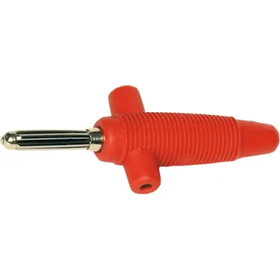 4mm banaani pistik X Hirschmann Punane 931667101